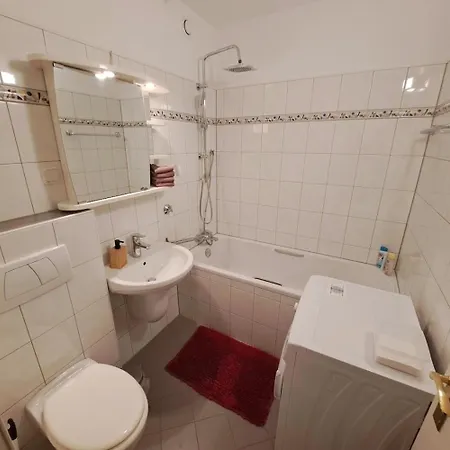 דירה With Balcony In *