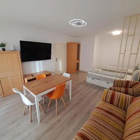 דירה With Balcony In *